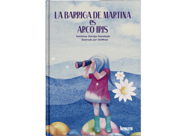 La barriga de Martina es Arco iris